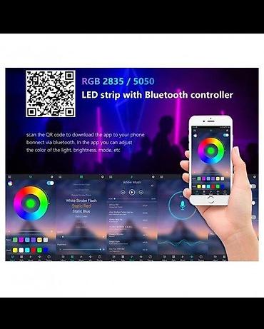 Rasveta: RGB Inteligentan kontroler MIC, MUZIČKI, APP, Bluetooth, IC. LED Strip — 5