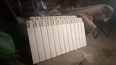kalla: Alüminium radiator dəsti - Material: alüminium - Rəng: ağ - Bölmə — 2