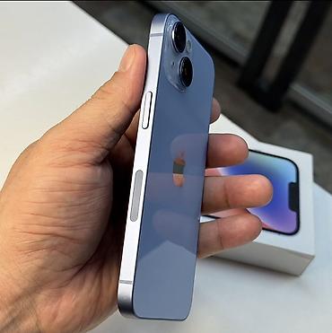 sade telefon: IPhone 14, Mavi, Simsiz şarj — 1