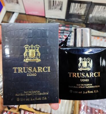 Ətriyyat: Trussardi uomo beyler ucun
dubay klass 100ml 
qaliciliqi 6.7 saat