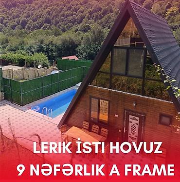 zaqatalada kiraye evler gunluk: 130 kv. m, 4 otaqlı, Hovuzlu, İnternet, Qaz, İşıq — 1