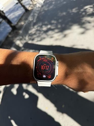 fenix 7: Apple watch ultra 2. 98% АКБ. Зарядка есть, царапин нет, состояние — 2