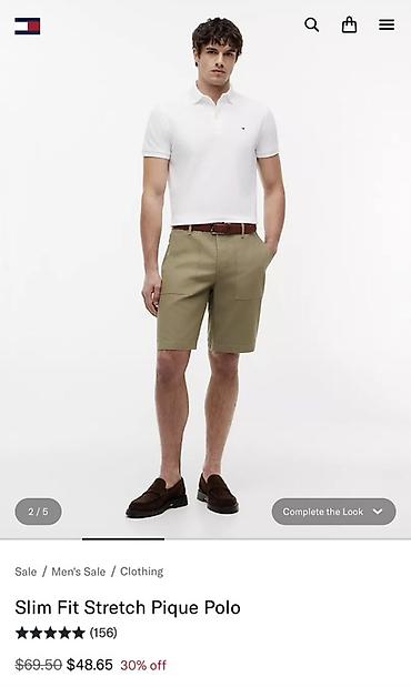 ag cins: Polo köynək, Tommy Hilfiger, XS, rəng - Ağ — 2