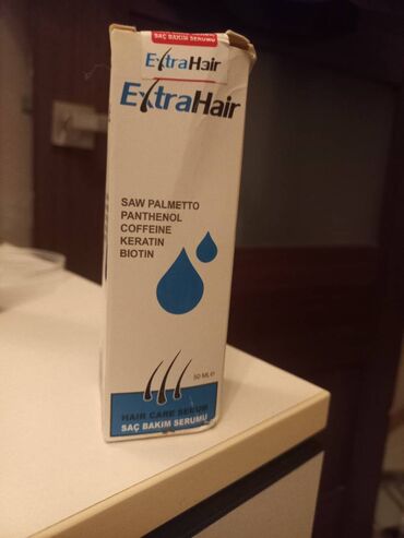 Extra hair sac serumu .4 flakondur hamisi bir yerde satilir