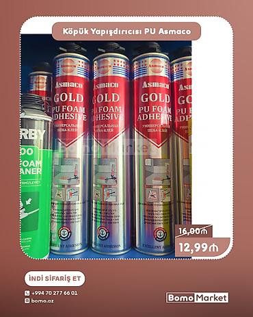 Köpük Yapışdırıcısı PU Asmaco – GOLD PU FOAM ADHESIVE - Poliuretan