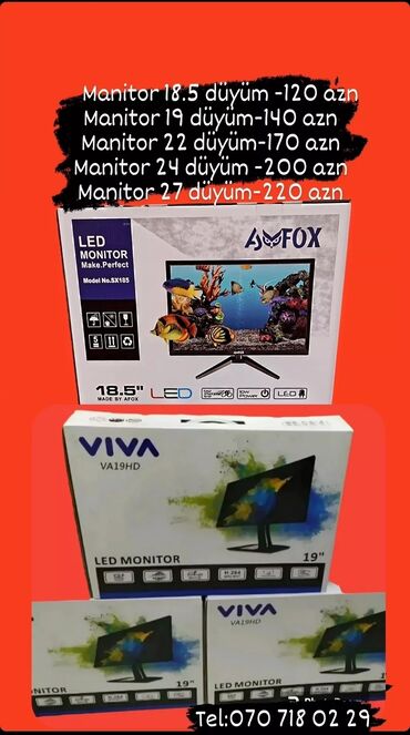 Televizorlar: Anbardan satiş Televizorlar.Unvana çatririlma pulsuzdu.Melumat uçun — 2