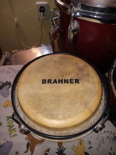 Барабаны: Бонго BRAHNER + конга BRAHNER - Комплект из пары бонго и одной конги — 2
