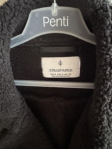 Плащи: Плащ, Stradivarius, S, цвет - Черный — 3