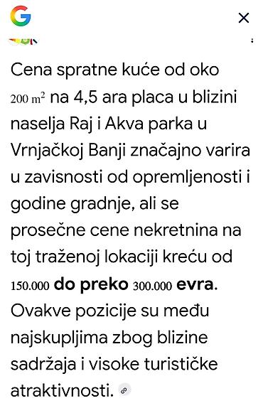 Kuće na prodaju: Porodična kuća u Vrnjačkoj Banji, površine oko 200 m², na placu od — 8