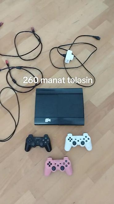 xbox one fat: Sony PlayStation 3 (Super Slim) oyun konsolu dəsti ✅ Plombu üzərində — 1