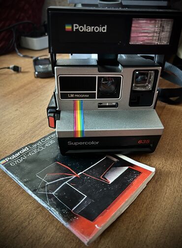 polaroid bez kasset: Продам Polaroid 635 производитель Англия (1989год) имееться паспорт