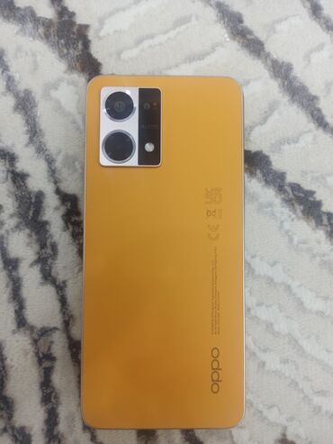 oppo 7: Oppo Reno7, Б/у, 128 ГБ, цвет - Оранжевый, 2 SIM