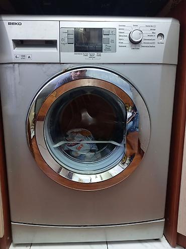 ucuz parca: Paltaryuyan maşın Beko, 6 kq, İşlənmiş, Avtomat, Qurutma var, Ünvandan götürmə — 3