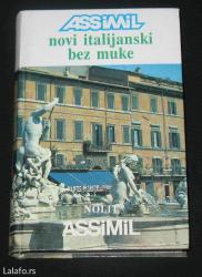 knjiga: Novi italijanski bez muke, knjiga i audio 
knjiga u pdf-u, audio u mp3