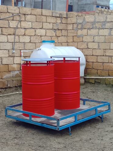 Boçkalar və çəlləklər: Boçka, Metal, Yeni, Ünvandan götürmə, Ödənişli çatdırılma, Rayonlara çatdırılma — 1