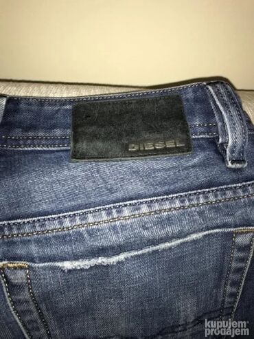 Farmerke: Original DIESEL farmerice 33 / 4 kom. 100% cotton Polustruk 46cm — 5