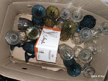 Digər restoran, kafe avadanlığı: Kafe/restoran üçün qarışıq qab-qacaq və aksesuarlar paketi Tərkib: - — 6