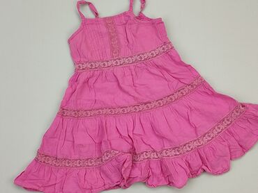 sukienka szydelkowa: Sukienka, 1.5-2 lat, 86-92 cm, stan - Dobry