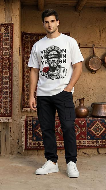 принт на футболку баку: 95% pambıq, Türkiyə xammalı — keyfiyyətli toxuma, uzunömürlü çap 👕 Çap — 2