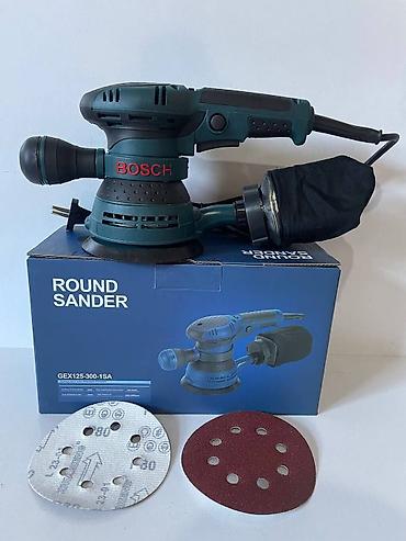 эксцентрик: Эксцентриковая шлифмашина Bosch GEX125-300-1SA - Тип: круглая — 2