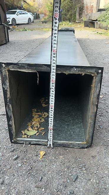 Другие детали вентиляции, охлаждения и отопления: Воздуховоды прямоугольные металлические (черные) - Материал: сталь — 9