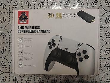 playstation 5 gamepad: 2.4G Wireless Controller Gamepad + 4K Ultra HD Game Stick dəsti — 1