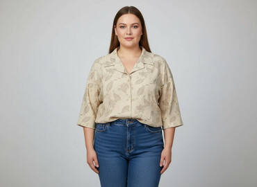bluzki nietoperz plus size: Сорочка жіноча, розмір 4XL