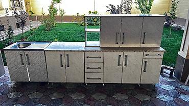 Продается кухонный комплект мебели 150x52(60)x81 Длинная тумба