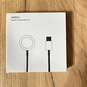 Apple Watch üçün 1 metrlik maqnitli enerji doldurma kabeli. Bu kabel