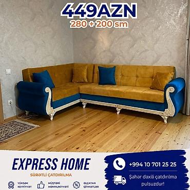 диван угловой: Künc divan, Yeni, Açılan, Bazalı, Parça, Şəhərdaxili pulsuz çatdırılma — 1