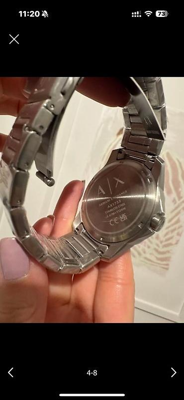 Aksesuarlar: Yeni, Qol saatı, Emporio Armani, rəng - Qara — 5