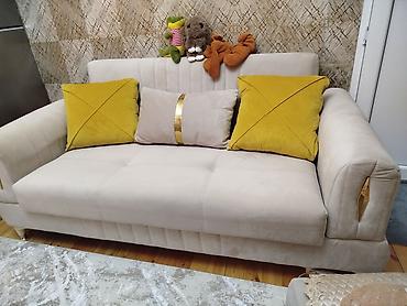 ev dekorları: Divan, İşlənmiş, Bazalı, Parça, Çatdırılma yoxdur — 3