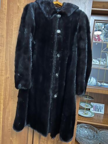 Шубы: Шуба, Норка, По колено, XL — 10