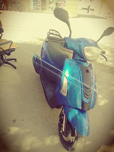 moped gunluk: Məhsul: Şəhər daxili istifadə üçün mavi rəngli skuter Texniki və — 3