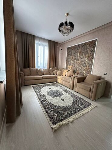 долгосрочная аренда квартир токмак: 2 комнаты, С мебелью полностью