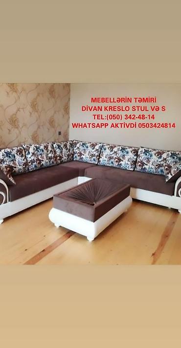 Mebellərin təmiri, bərpası: Mebellerin temiri. Divan kreslo stullarin yuksek keyfiyyetde temiri — 4