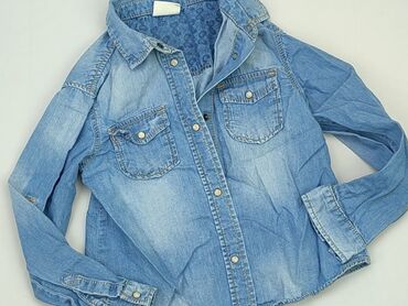 Shirts: Shirt 3-4 years, condition - Very good, pattern - Monochromatic, color - Blue