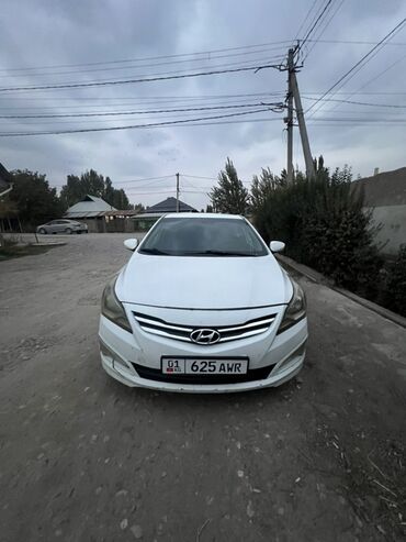 бишкек арзан машина: Hyundai Solaris: 2016 г., 1.6 л, Автомат, Бензин, Седан