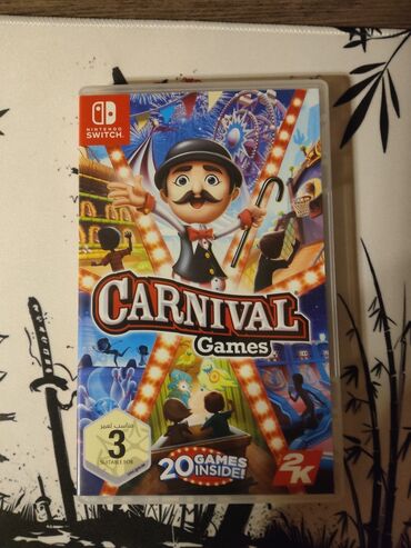 Nintendo Switch konsolu üçün "Carnival Games" video oyunu. almişam