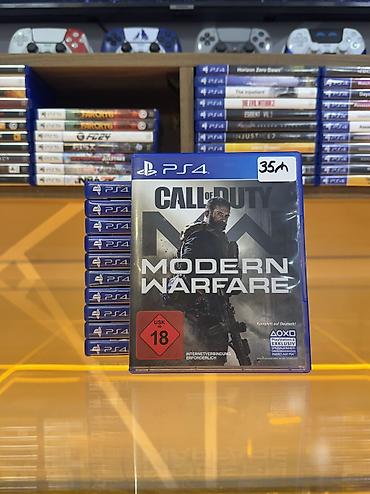 video reqistrator: Call of Duty Modern Warfare-PS4 diski Oyun diski tam işlək — 1