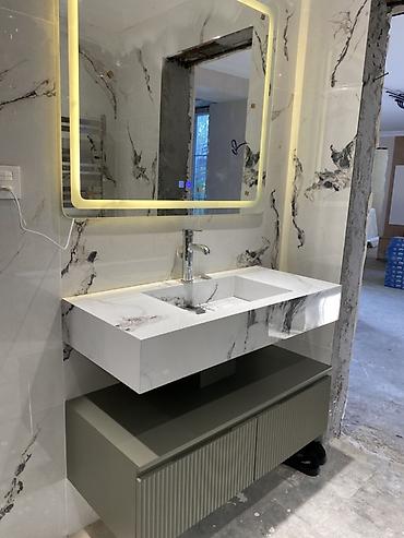 Mətbəx və vanna otağı üçün eksklüziv mebel və lavabolar - Dizayn