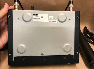 Mikrofonlar: İşlənmiş Radio Mikrofon Shure — 8