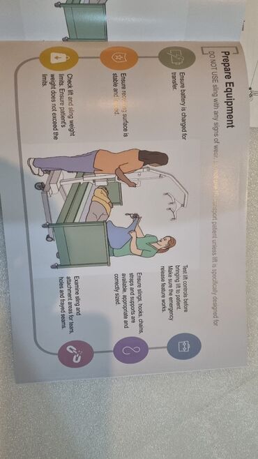 Kuşetkalar: Əlillər üçün Qaldırıcı kran pultla Xəstə kranı Xəstə üçün qaldırıcı — 10