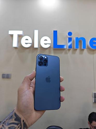 irşad telecom iphone 12 pro max: IPhone 12 Pro Max, 128 GB, Pacific Blue, Zəmanət, Simsiz şarj, Face ID — 1