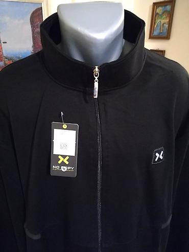 Duksevi: Veliki muski duks sa kragnom No Copy u broj 6XL Crni. Novopazarski — 2