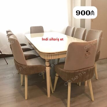 Dolablar: Qonaq otağı üçün, Yeni, 6 stul