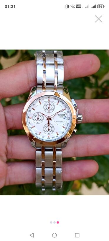 Qol saatları: Yeni, Qol saatı, Tissot, rəng - Qızılı — 10