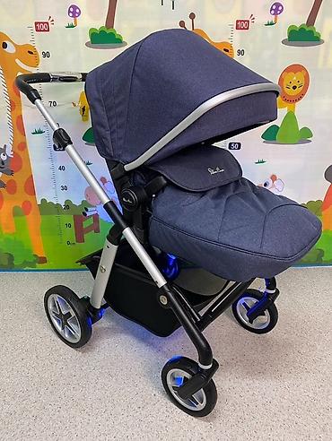 Коляски: Прогулочная коляска Silver Cross в отличном состоянии. Полный — 1