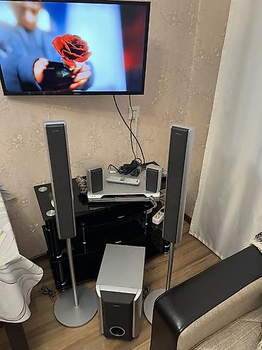 gencede televizor: Yeni Sony Kolonka, Növ - Ev kinoteatrı üçün, rəng - Gümüşü — 7
