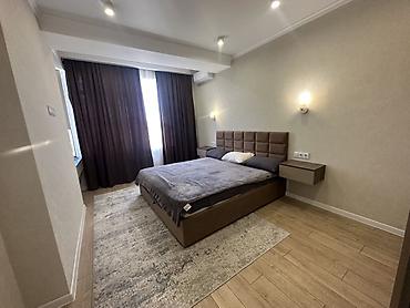 Продажа квартир: Студия, 61 м², Аламедин-1 мкр Элитка, 3 этаж, Дизайнерский ремонт — 6